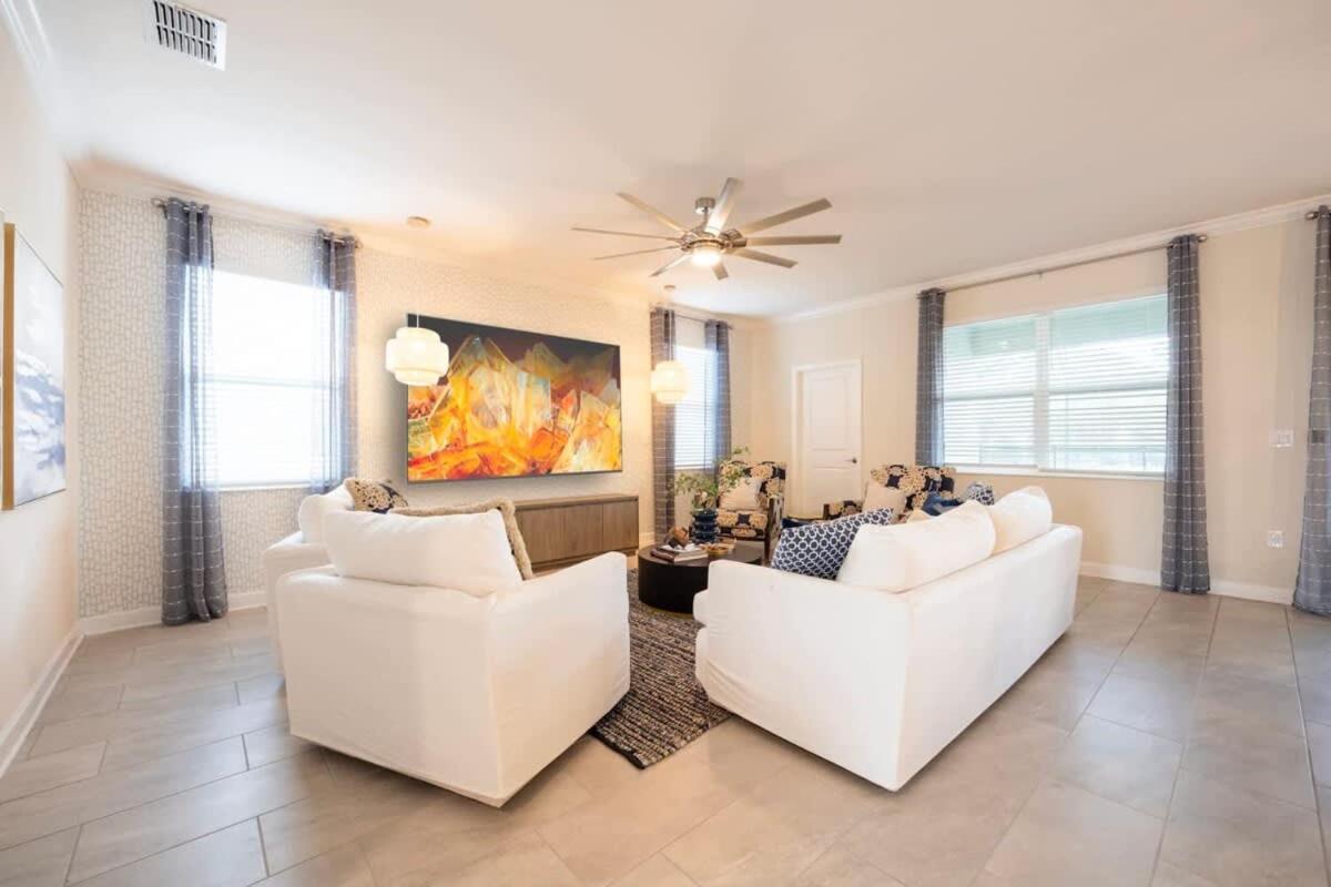 Incredible 6Br Villa By Disney Private Pool Games Kissimmee Bagian luar foto