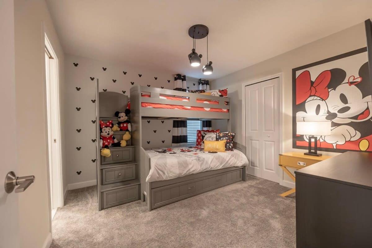 Incredible 6Br Villa By Disney Private Pool Games Kissimmee Bagian luar foto