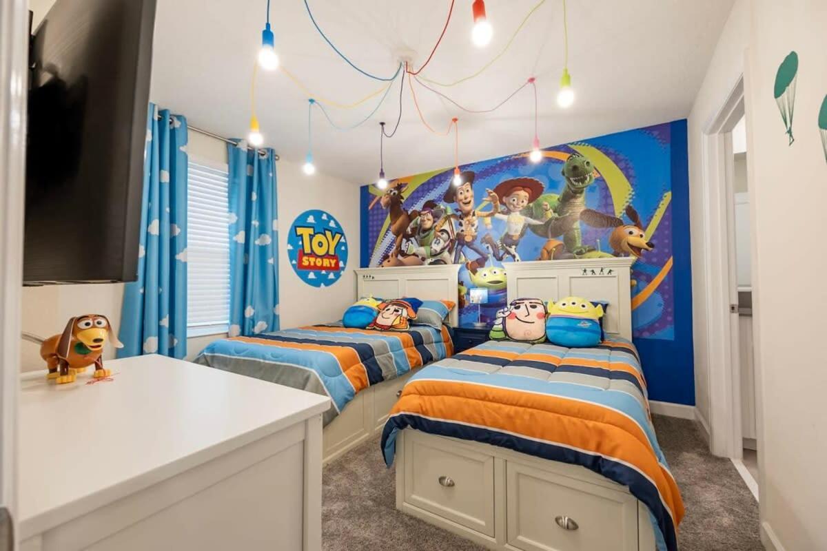 Incredible 6Br Villa By Disney Private Pool Games Kissimmee Bagian luar foto